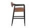 KEAGAN BARSTOOL - SHALIMAR TOBACCO LEATHER by Sunpan