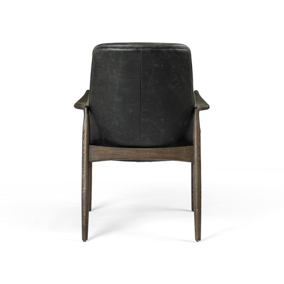Braden Dining Arm Chair-Durango Smoke by FOUR HANDS