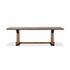 Ashwin Dining Table in Brown Oak by FOUR HANDS
