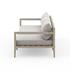 Sherwood Outdoor Sofa In 93" In Brown/Stone Gr by FOUR HANDS