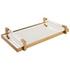 Deki Gold Mirrored Tray by Uttermost