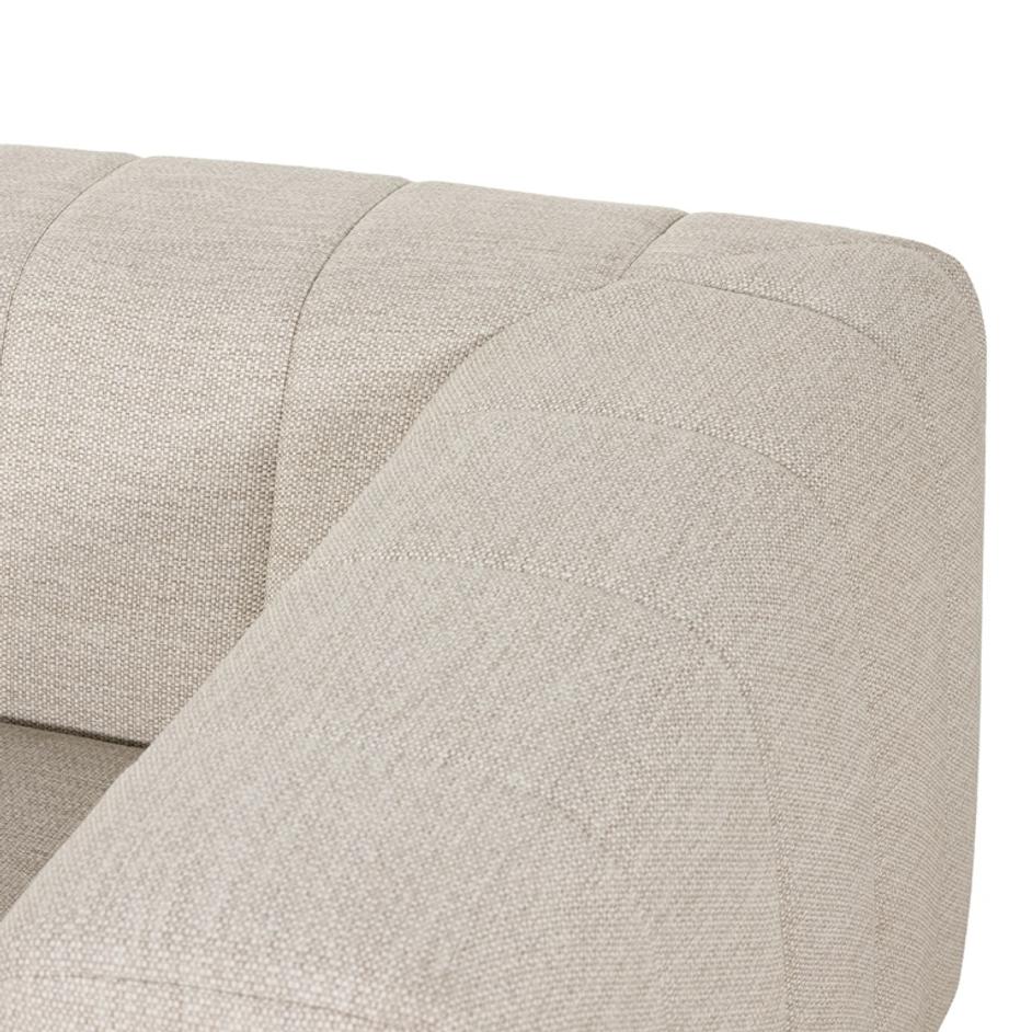 Gwen Outdoor 4 Pc Sectional In Faye Sand by FOUR HANDS