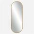 Varina Tall Gold Mirror by Uttermost