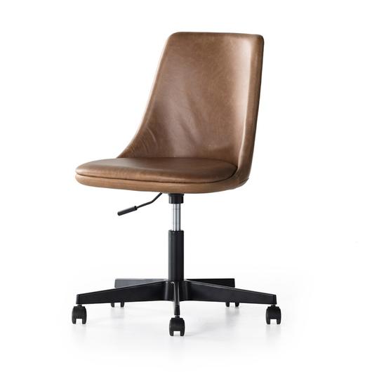 Lyka Desk Chair In Sonoma Chestnut by FOUR HANDS