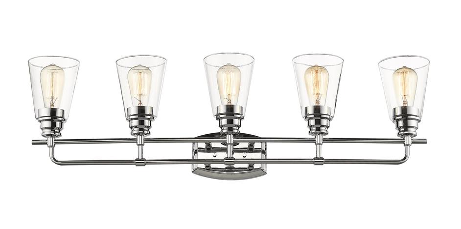 Annora 5 Light Vanity in Chrome Finish by Z-Lite