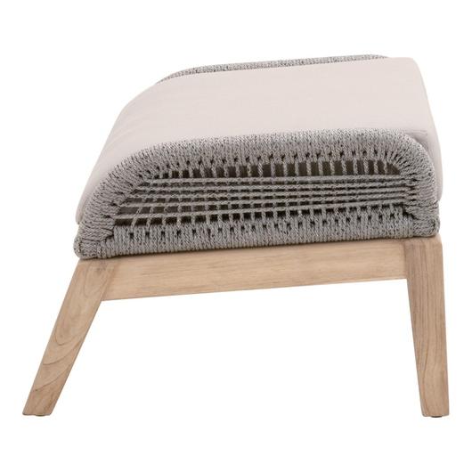 Loom Outdoor Footstool by Essentials For Living