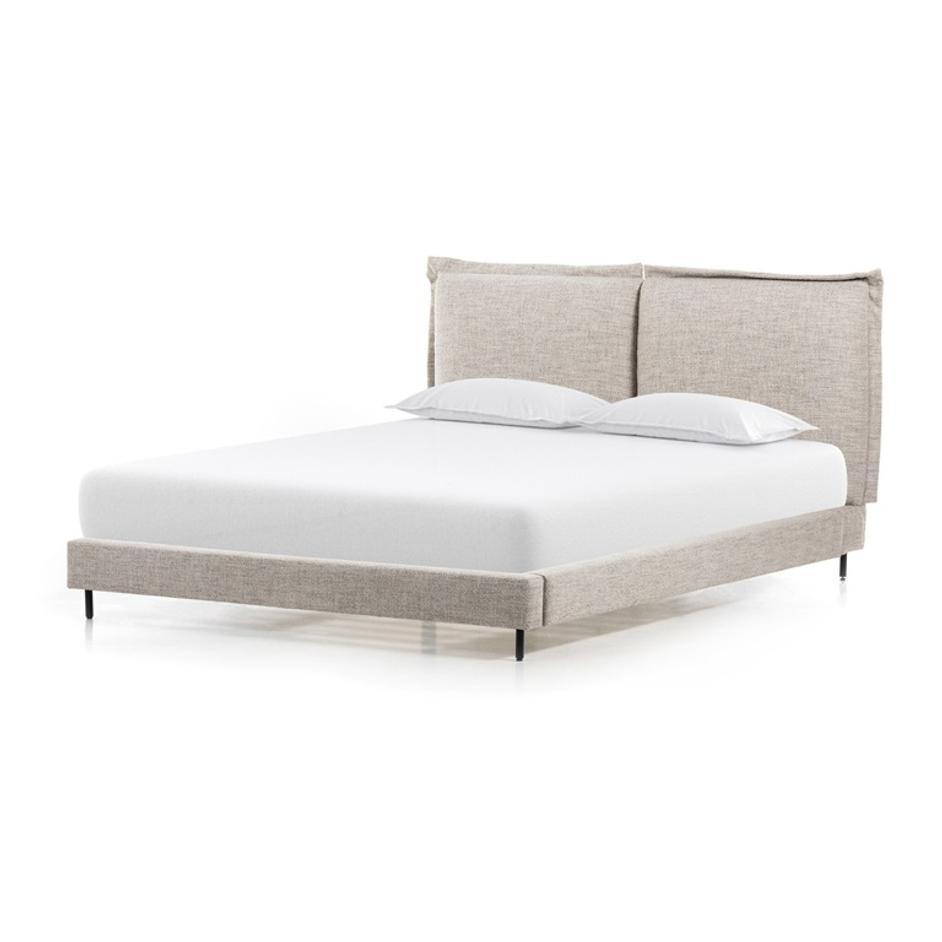 Inwood Queen Bed - Merino Porcelain by Four Hands