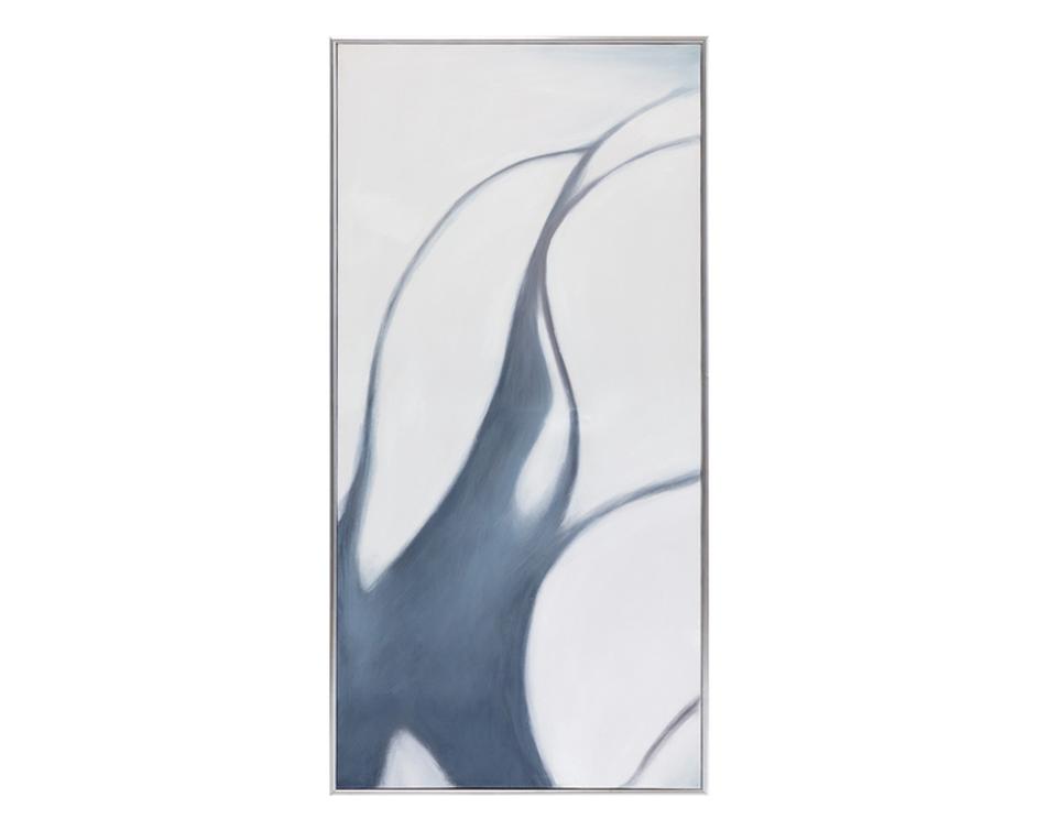 MEDITATION (SET OF 3) - 30" X 60" - SILVER FLOATER FRAME by Sunpan