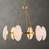 Oviform 6 Light Round Chandelier by Uttermost