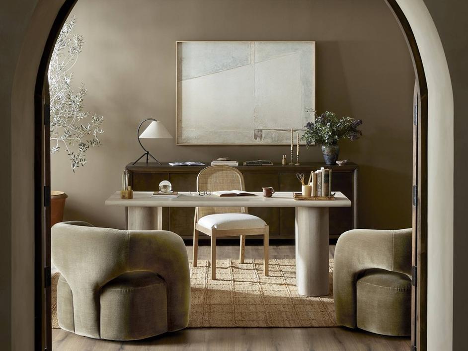 Emile Table Lamp - Matte Black by Four Hands