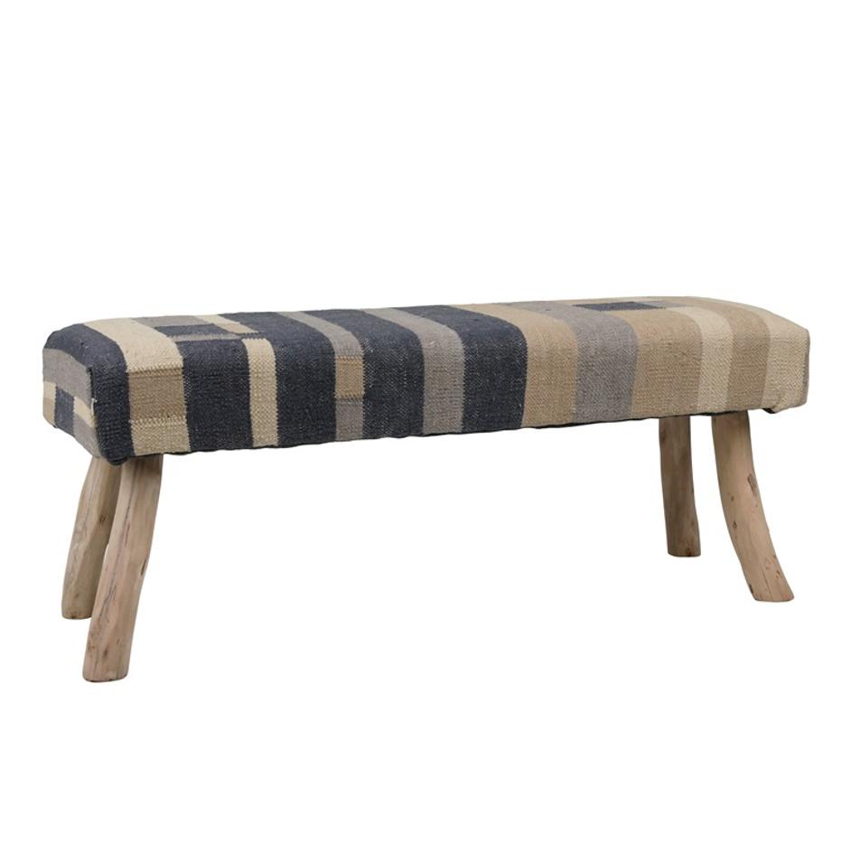 Riviera Bench by Curated Collections