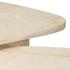 Zion Coffee Table Set - Cream Marble by Four Hands