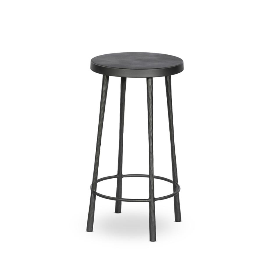 Westwood Bar + Counter Stool - Hammered Gunmetal by Four Hands