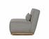 Carbonia Swivel Lounge Chair - Pallazo Taupe by Sunpan
