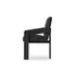 Roxy Dining Armchair In Gibson Black by FOUR HANDS