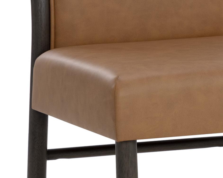 JENO DINING CHAIR - MILLIKEN COGNAC by Sunpan
