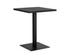 MERANO BAR TABLE - SQUARE - BLACK by Sunpan