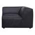 FORM CORNER CHAIR VANTAGE BLACK LEATHER by Moes Home