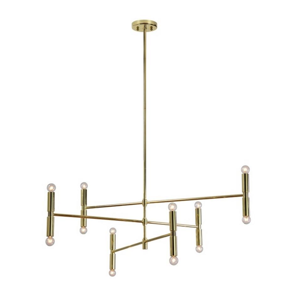 Axis Ceiling Fixture In Gold by Renwil