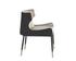 Gianni Dining Chair - Dillon Stratus / Dillon Black by Sunpan