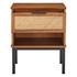 Caine Rattan Night Stand/Side Table In Brown by New Pacific Direct