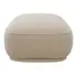 Marion Rectangular Ottoman Beige by Moes Home