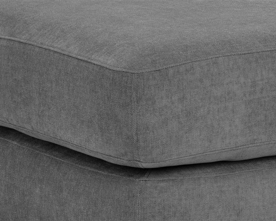 HARMONY MODULAR - OTTOMAN - DANNY DARK GREY by Sunpan