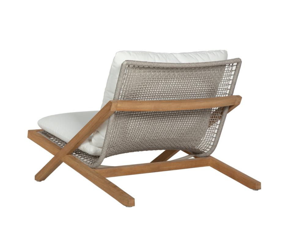 BARI LOUNGE CHAIR - NATURAL - STINSON WHITE by Sunpan