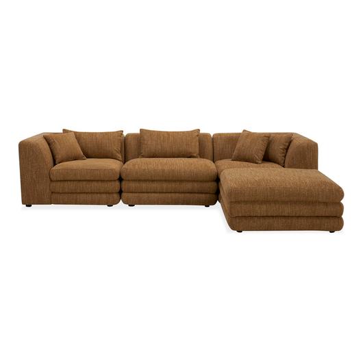 Lowtide Lounge Modular Sectional Amber Glow by Moes Home