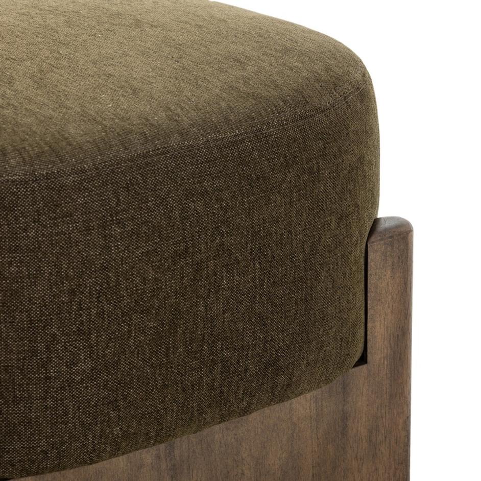 Kirby Accent Stool - Sutton Olive by Four Hands