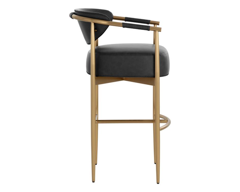 HELOISE BARSTOOL - BRAVO BLACK by Sunpan