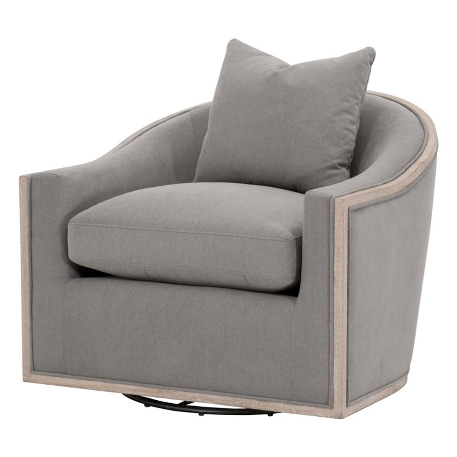 Paxton Swivel Club Chair by Essentials For Living