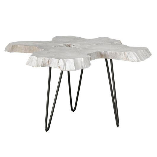 Trillium Bleached Teak Coffee Table by Uttermost