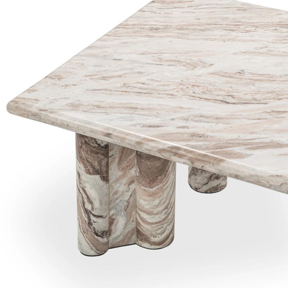 Bowman Marble Rectangular Coffee Table by Classic Home