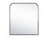 CALABASAS WALL MIRROR - BLACK by Sunpan