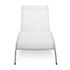 Renae Mesh Chaise Outdoor Patio Aluminum Lounge Chair In White by Modway Furniture