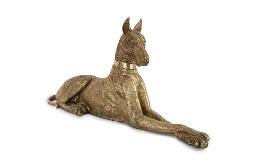 Great Dane, Gold Leaf, Left by PHILLIPS COLLECTION