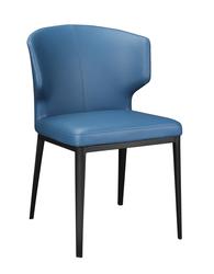 DELANEY SIDE CHAIR STEEL BLUE by Moes Home