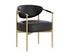 HELOISE DINING ARMCHAIR - BRAVO BLACK by Sunpan