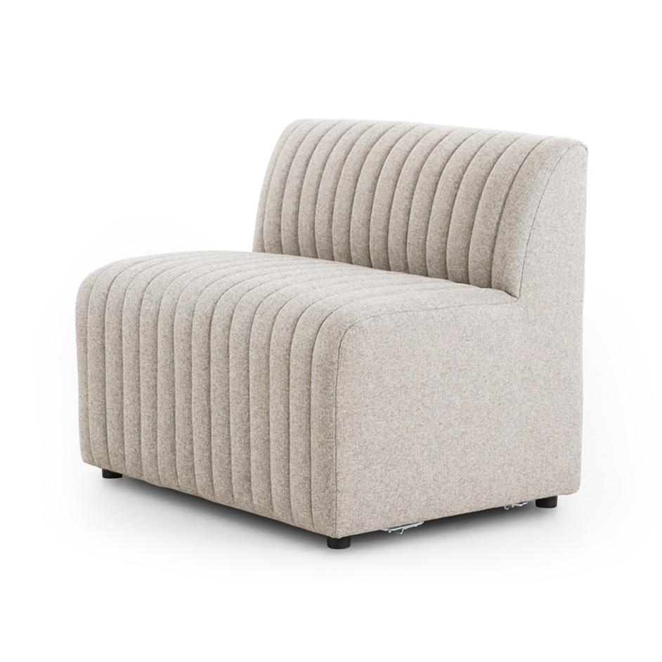 Augustine Dining Chair And A Half In Ntrl by FOUR HANDS