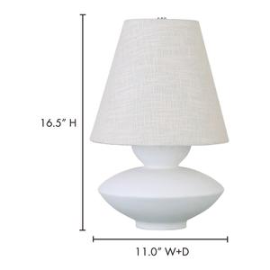 DELL TABLE LAMP PEARLED WHITE by Moes Home