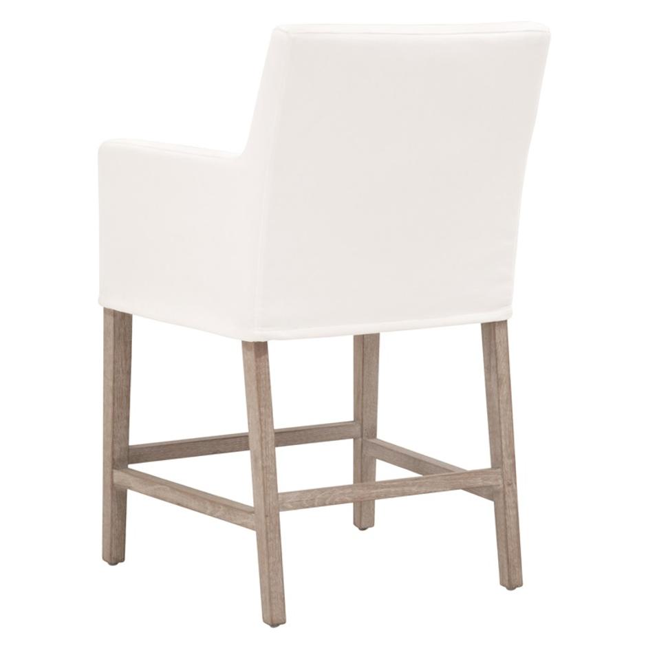 Drake Slipcover Counter Stool by Essentials For Living