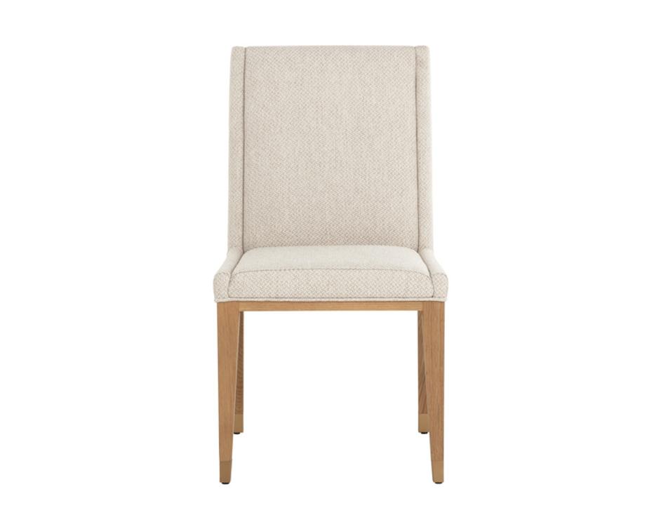 KALLA DINING CHAIR - MONUMENT OATMEAL by Sunpan