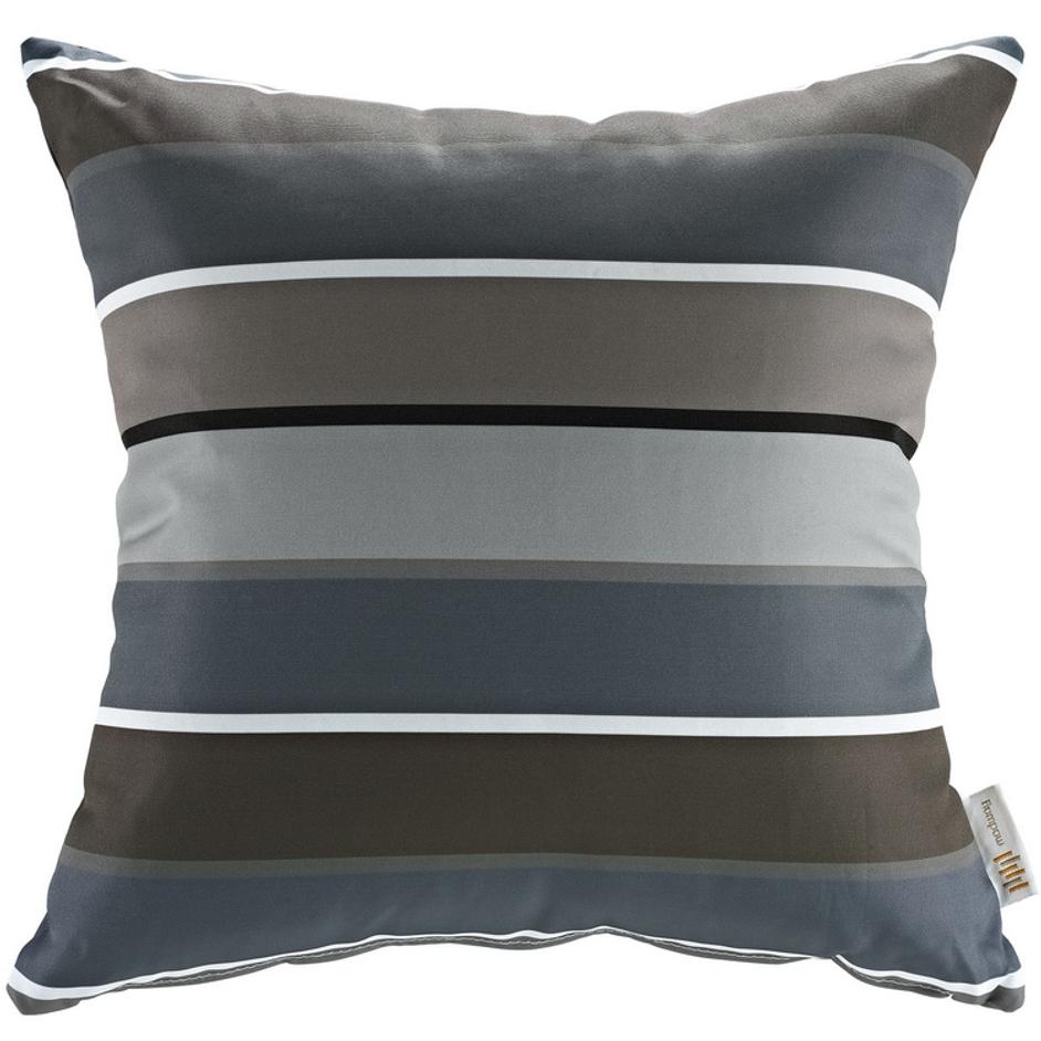 Varick Outdoor Patio Single Pillow In Stripe by Modway Furniture
