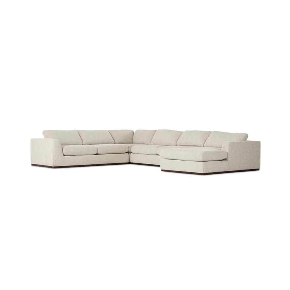 Colt 4Pc Raf Sectional In Merino Cotton by FOUR HANDS