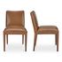 Calla Dining Chair Brown - Set Of Two by Moes Home