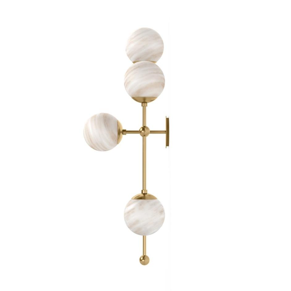 Armstrong 4 R Sconce - Burnished Brass by Four Hands