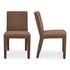 Monte Dining Chair Brown - Set Of Two by Moes Home