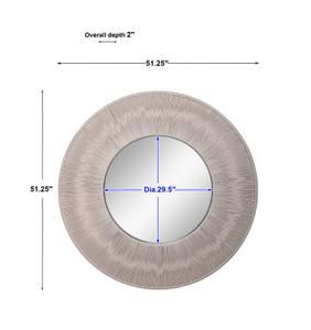 Sailor's Knot Round Mirror by Uttermost