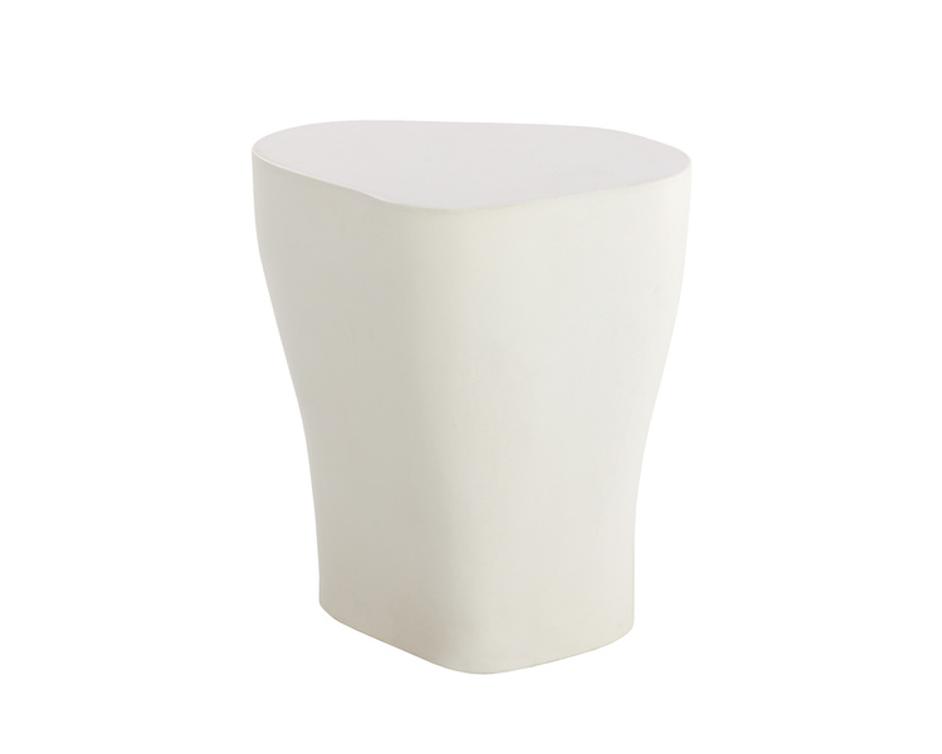 DALI END TABLE - LARGE - WHITE by Sunpan
